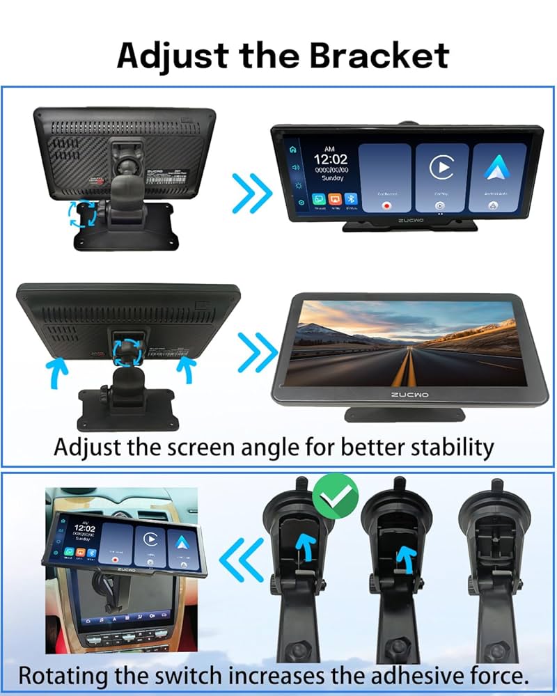 Amazon.com: 11.26 Inch Wireless CarPlay Screen for Car